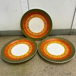 Vintage Japanese Plates Set of 3